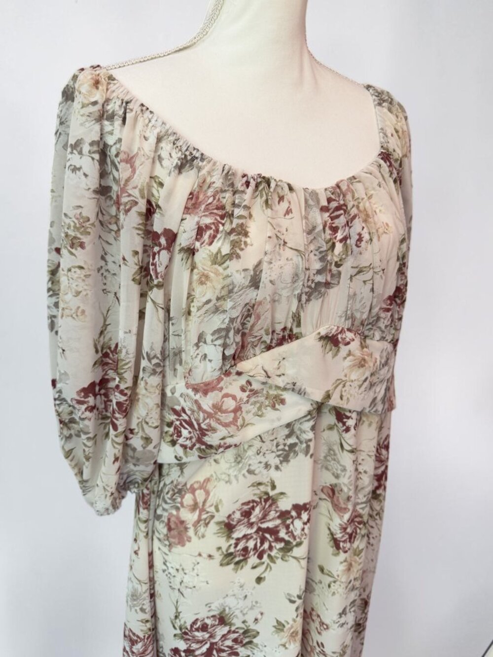 🌸 J. NNA Floral Dress | NWT | Size Large - Picture 5 of 12